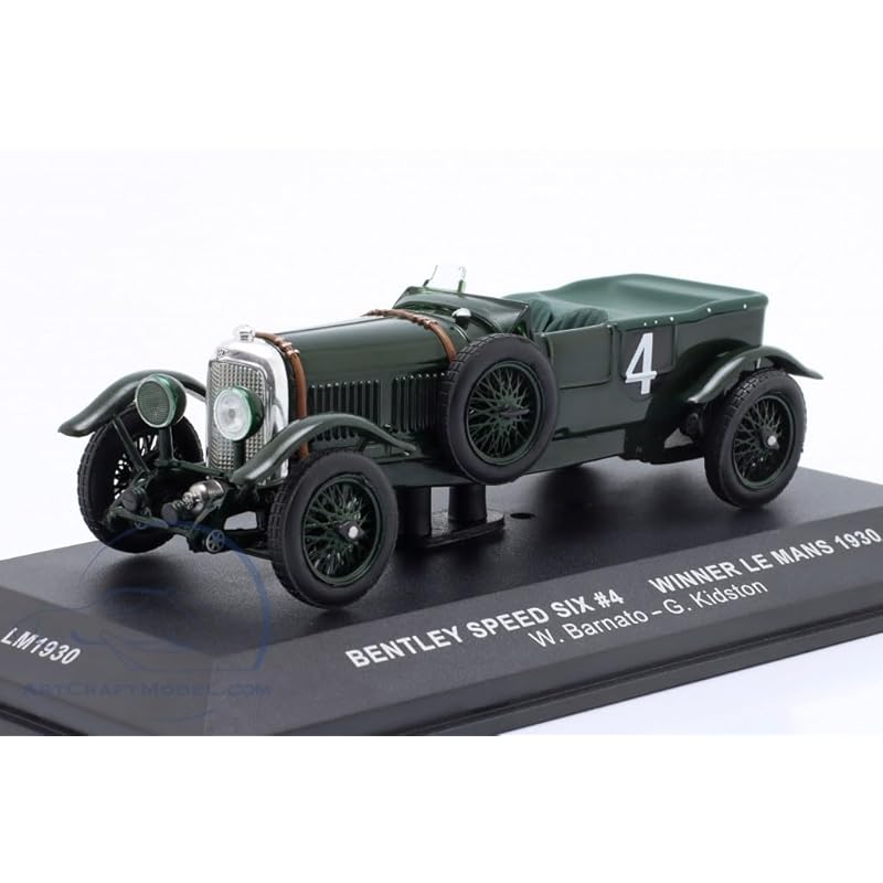

IXO bentley mini car 1/43 BENTLEY SPEED SIX 6.6L 24-часовая гонка 1930 года Le Mans Victory W.BARNATO/G.KIDSTON [продукт]