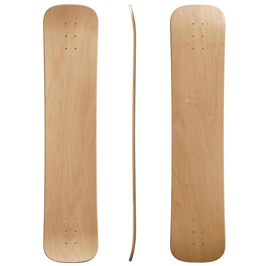 Skateboard Deck Canadian Maple Blank Cruiser Slalom 44 Inch Natural OMG! 100%