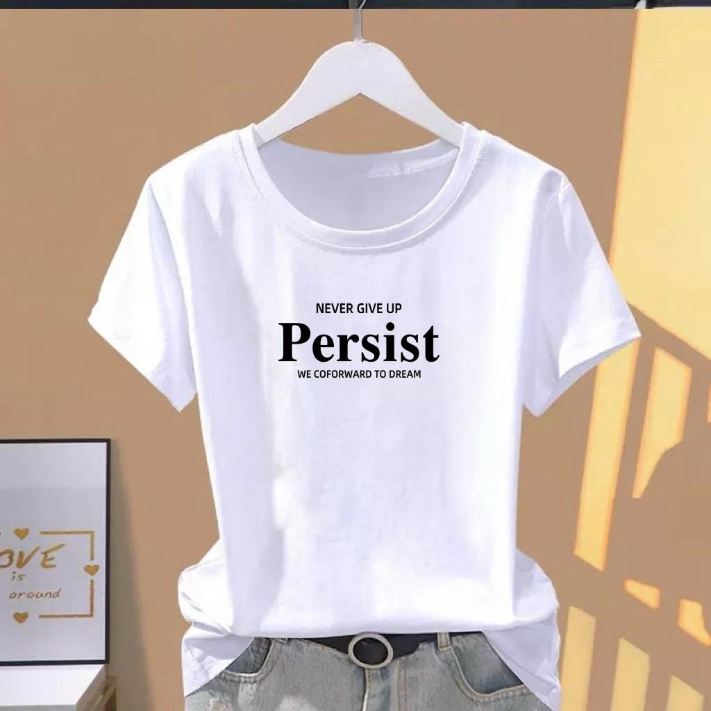 T-shirt imprimé tendance pour femme, coupe ample, col rond - Style décontracté d'été