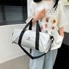 Oxford cloth travel bag men's and women's fashion luggage bag sports dry and wet separation independent shoe compartment fitness bag