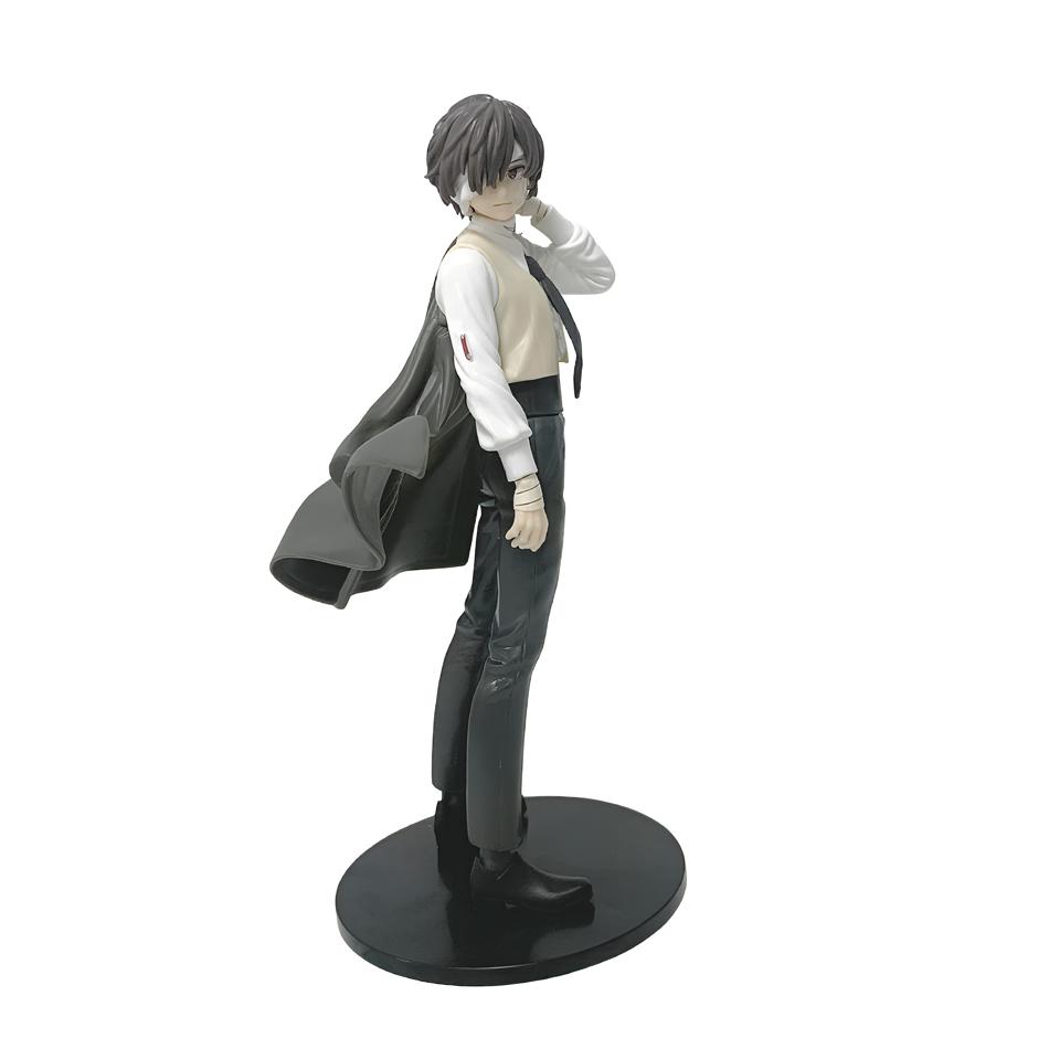20cm Bungou Stray Dogs Nakahara Chuuya Anime Figürü Dazai Osamu Aksiyon Figürü Edogawa Rampo Figürü Koleksiyonluk Model Bebek Oyuncakları