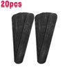 10-40pcs Women's Hat Sweat Absorber Stickers Men Anti-dirt Sports Belt Cap Rim Invisible White Tape Hat Size Reducer Liner Pads