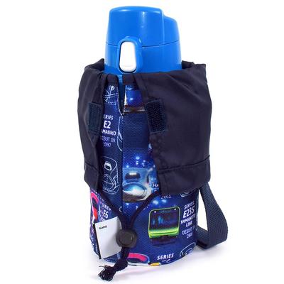 COLORFUL CANDY STYLE Water Bottle Train Face by JR and For Product NM602300 Cover, Small, Water-Repellent, Lightweight, Collection. Licensed East.