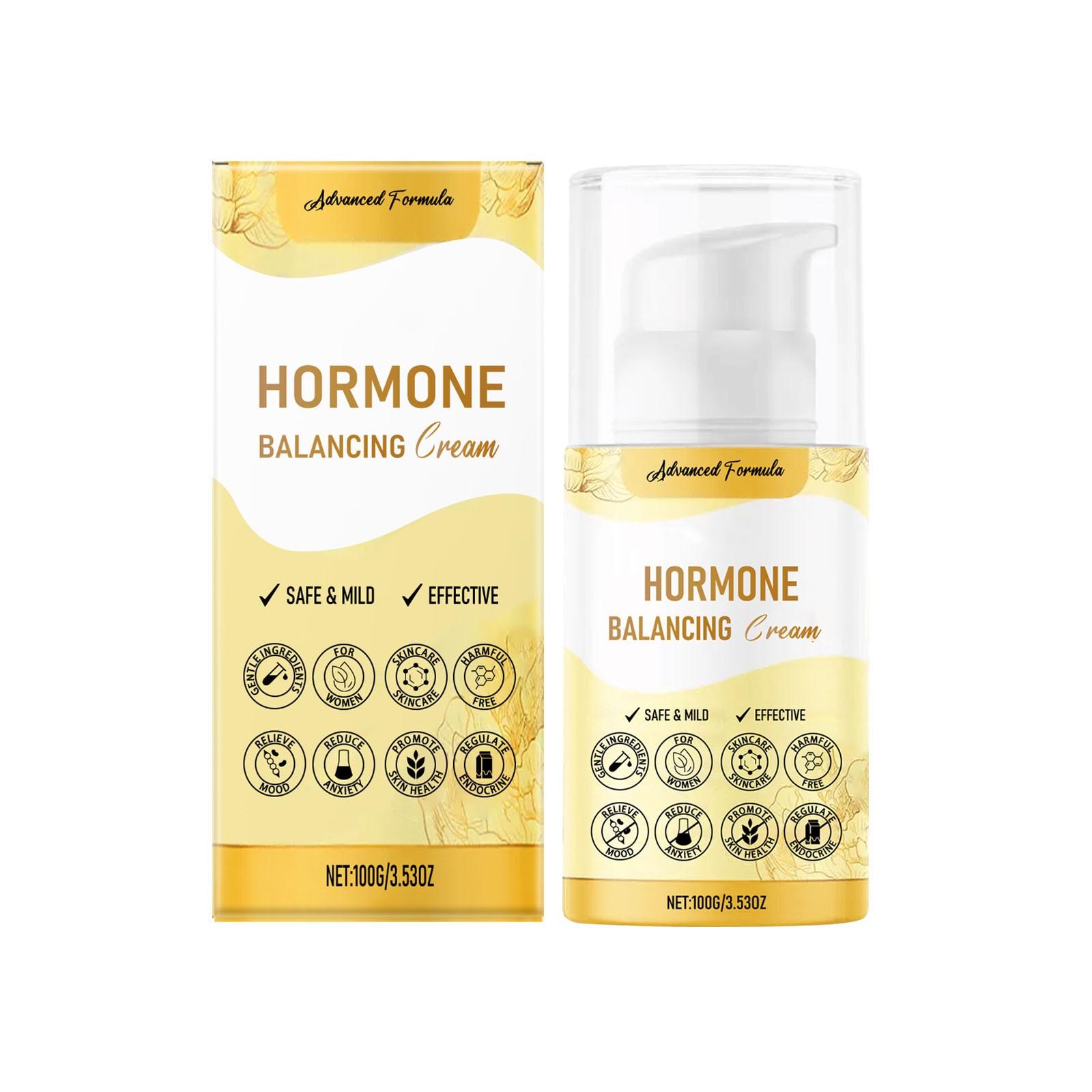 

Крем для балансировки гормонов для женщин Балансирующий крем Увлажняющий питательный крем One Size белый