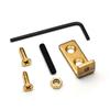 Brass Tremolo Stopper Bridge Stabilizer with Screws and Wrench Electric Guitar Tremolo Stopper Easy To Installation