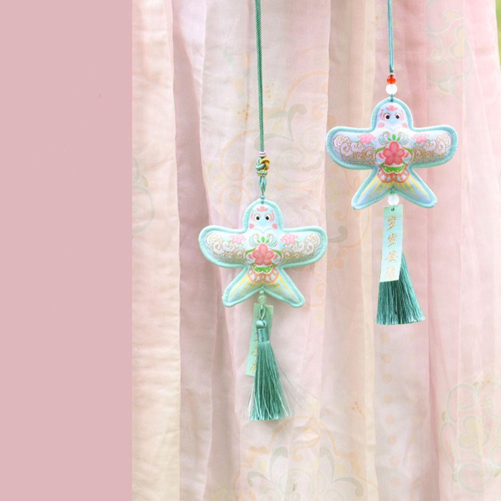 

Double Sided Paper Kite Sachet Creative Sachet Pendant Hanging Ornament Perfume Bag Han Suit Style 1