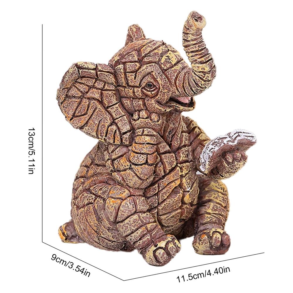 

Скульптура слона. Креативные статуэтки слона для улицы. Декоративные фигурки для дома. Коллекционные фигурки. Скульптура животных из смолы.