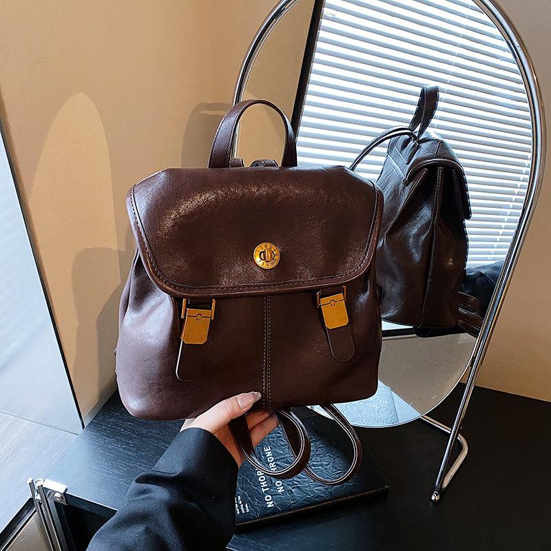 

Ретро модный рюкзак новый простой сегодня популярный колледж стиль нишевый рюкзак