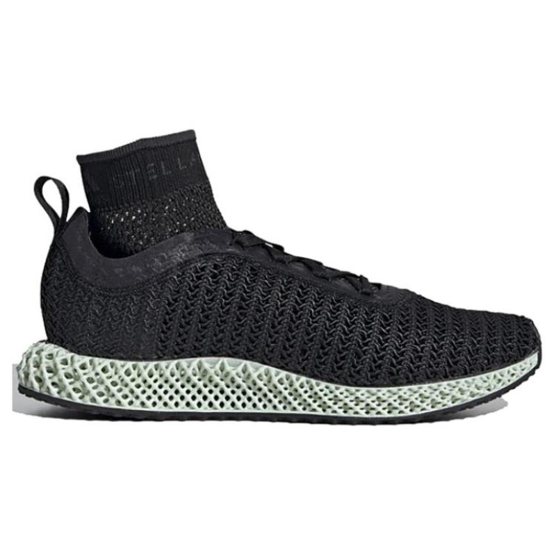 Adidas Alphaedge 4D Stella McCartney Triple Black Women's Sneakers EH3488