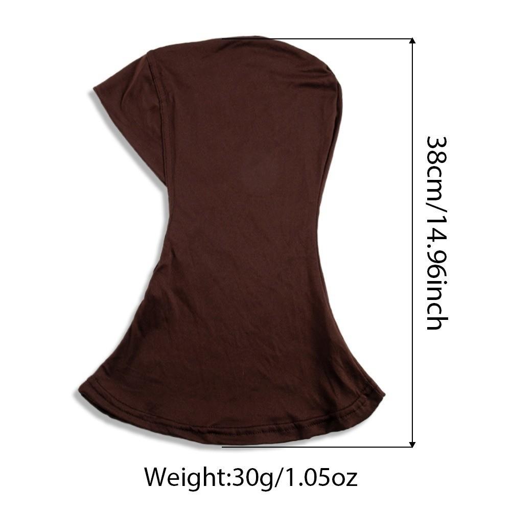 High Elasticity Hijab Cap Modal Cotton Muslim Bonnet Fashion Neck Cover  Islamic Fashion