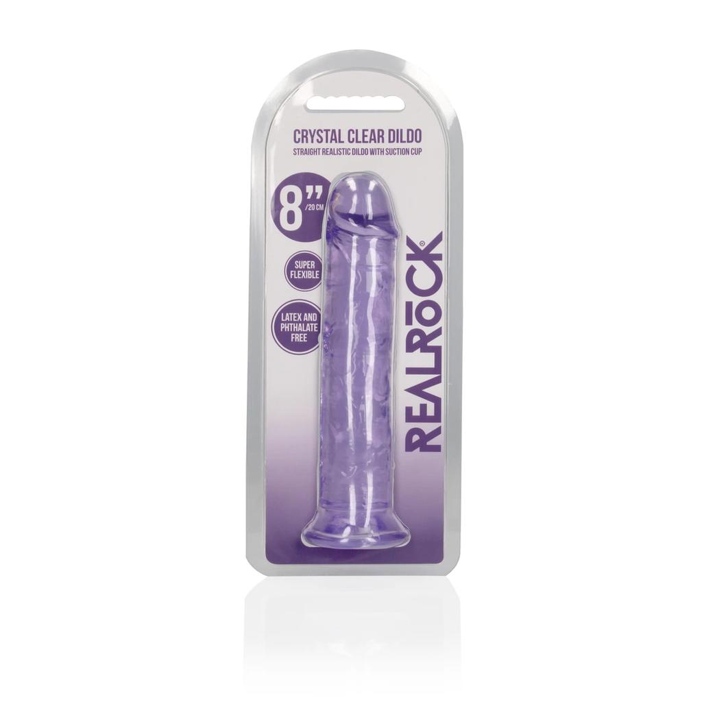 RealRock - Realistic dildo with suction cup 20 cm