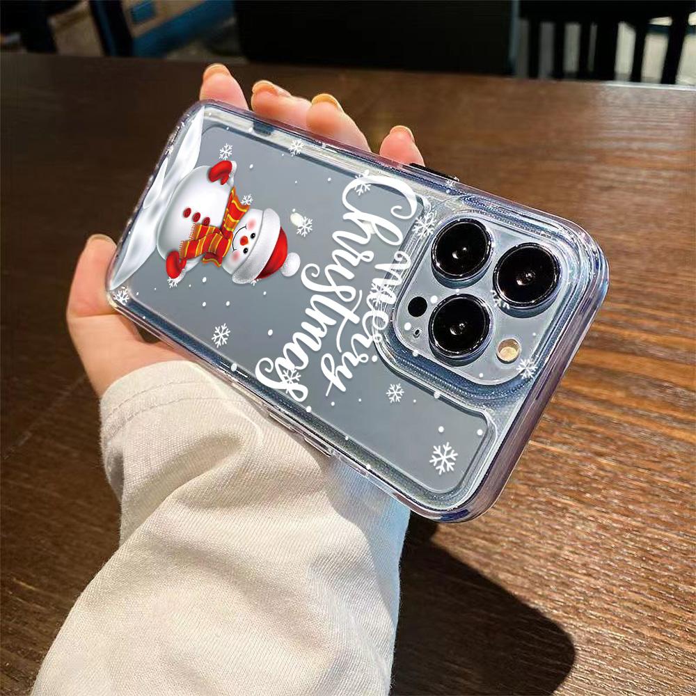 Christmas Phone Case for iPhone 11 13 XR 15 Pro Max 12 16 Pro Max for iPhone 14 7 8 Plus XS Max Samsung A15 A55 A05 Redmi 12 13C 13 Huawei Mate 30 40