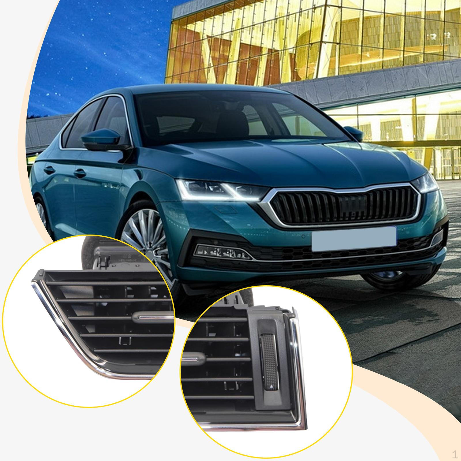 

Вентиляционное отверстие кондиционера Автокомпоненты Решетка Панель центрального воздуховода приборной панели Материал PP Right