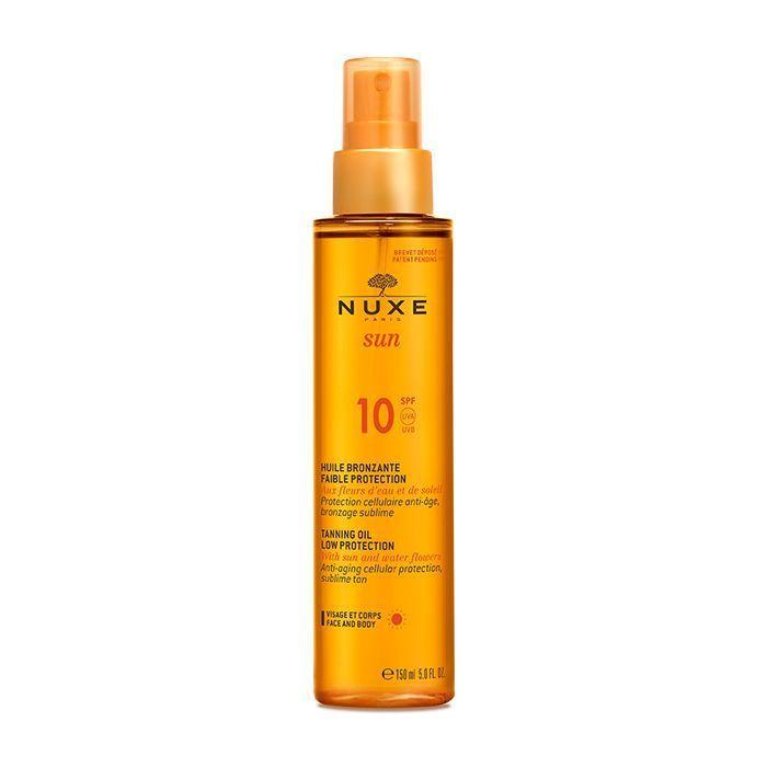 

Nuxe Sun Масло для загара для лица и тела Spf10 150 мл