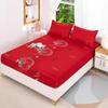 Non-slip Elastic Fitted Bed Cover for Simmons, Single Piece, All-Inclusive Design.