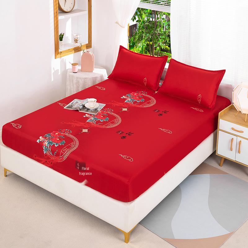 Non-slip Elastic Fitted Bed Cover for Simmons, Single Piece, All-Inclusive Design.