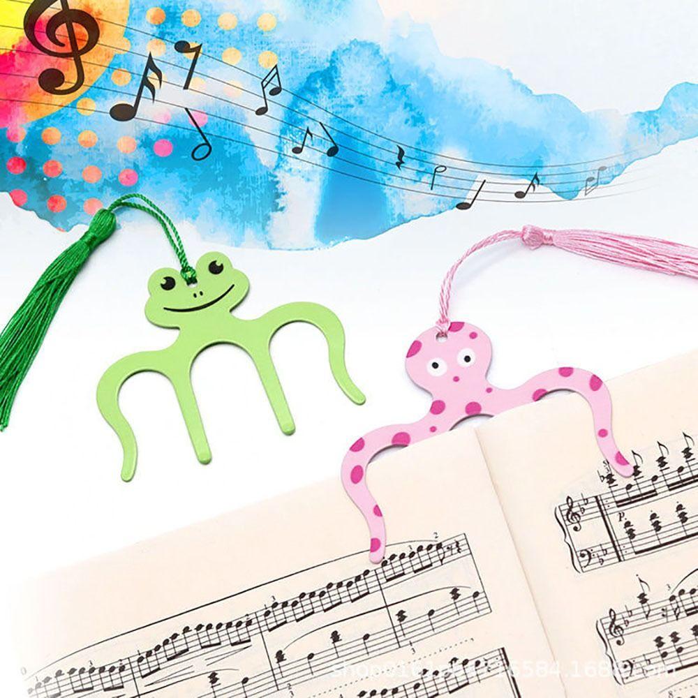 Hollowing Out Song Book Clips Metal Music Note Clips High-quality Page Holder  Newspapers