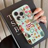 Cartoon Bear Christmas Pattern Phone Case For iPhone 17 17 Air 16 15 14 13 12 11 Pro Max 16E 15 14 Plus X XR XS Protection Cover