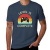Level 13complete Anniversary Vintage Retro 13th Wedding Day Premium Tshirt Antipilling Casual Tshirt