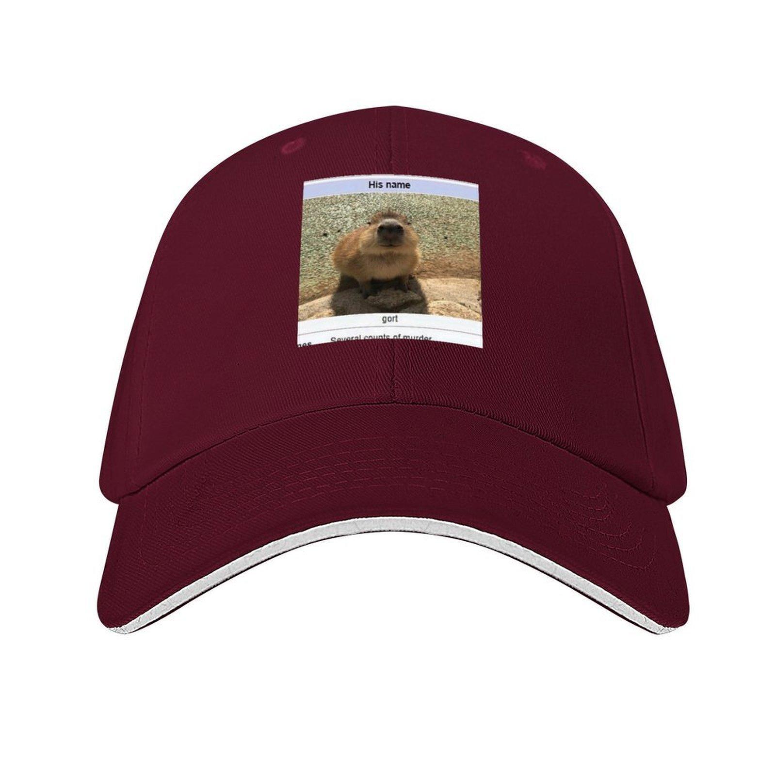 Gort Baseball Cap funny hat Hip Hop derby hat Rave Mens Womens