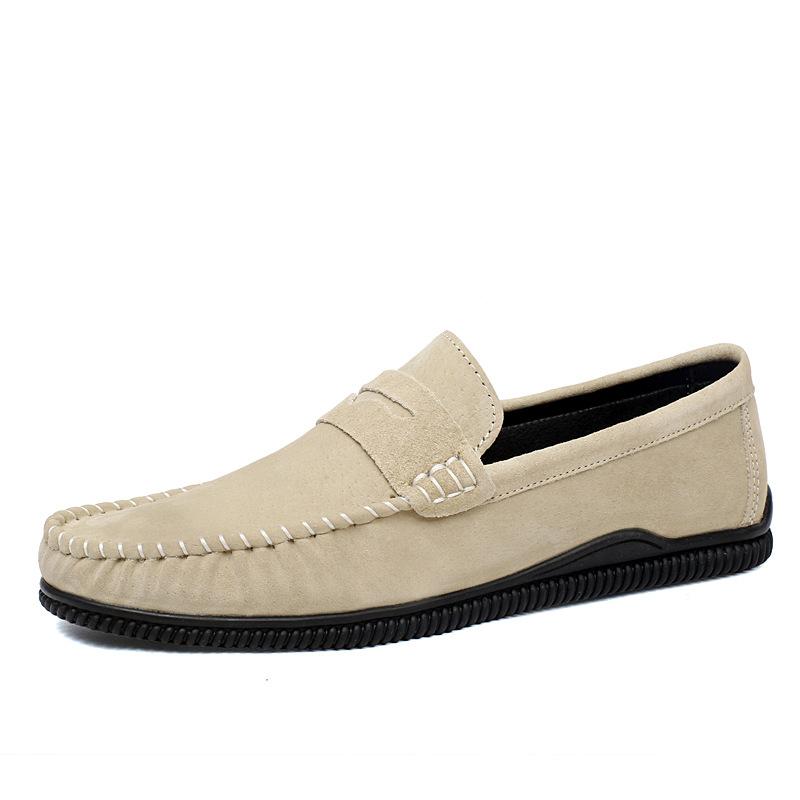 

Ретро-стиль, модные однотонные повседневные туфли на плоской подошве, мужские модные туфли Doudou в британском стиле, закрывающие одну ногу, мокасины 44