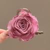 Mesh Flower Hair Clip for Woman Elegant Temperament Shark Clip Girl Ponytail Hair Clamp