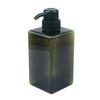 Butelka na balsam do ciała 450 ml, kwadratowa, wielokrotnego napełniania, plastikowa z pompką naciskaną, do żelu pod prysznic, szamponu, mydła w płynie, trwały pojemnik wielokrotnego napełniania