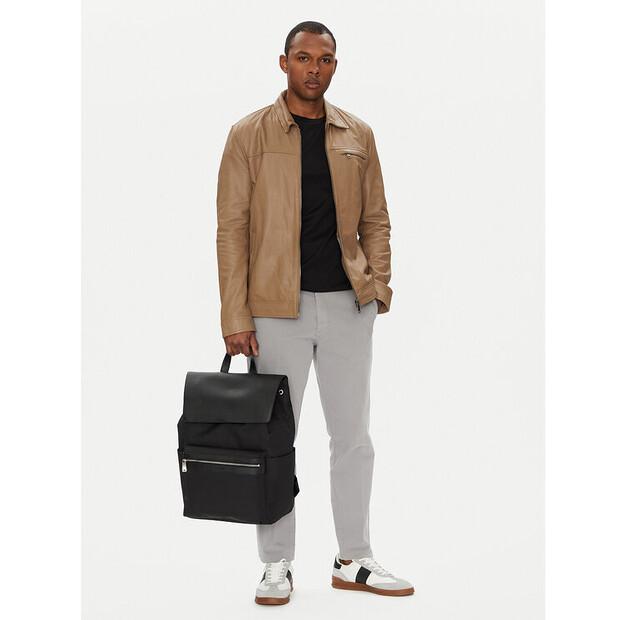 Calvin Klein Backpack Contrast Flap Backpack LV04D3030G Black
