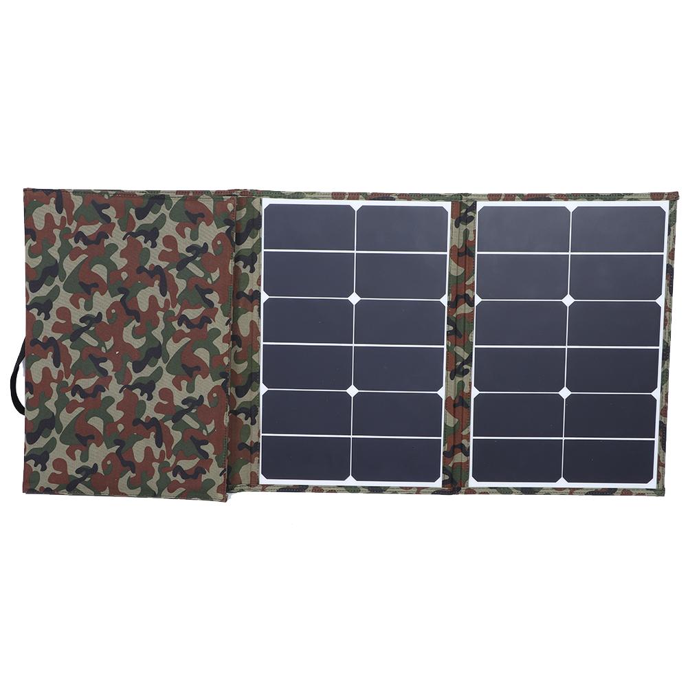 120W 5V Portable Solar Charger Kit Foldable Solar Panel for Tablet Laptop Camera Cell Phone GPS