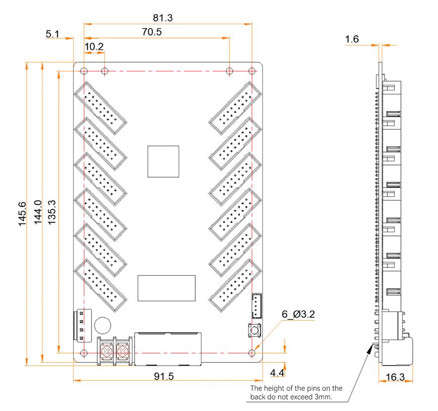 LED-Display Videoempfangskarte Novastar DH7508 für LED-Display-Bildschirm Signalsteuerkarte Nova Control System