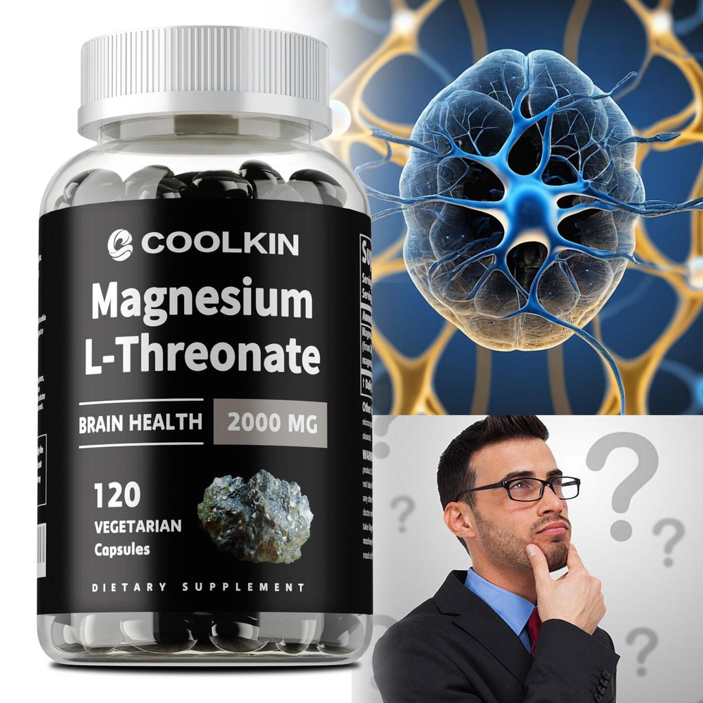 Magnesium L-Threonate 2000mg- High Absorption Brain & Nervous System Health
