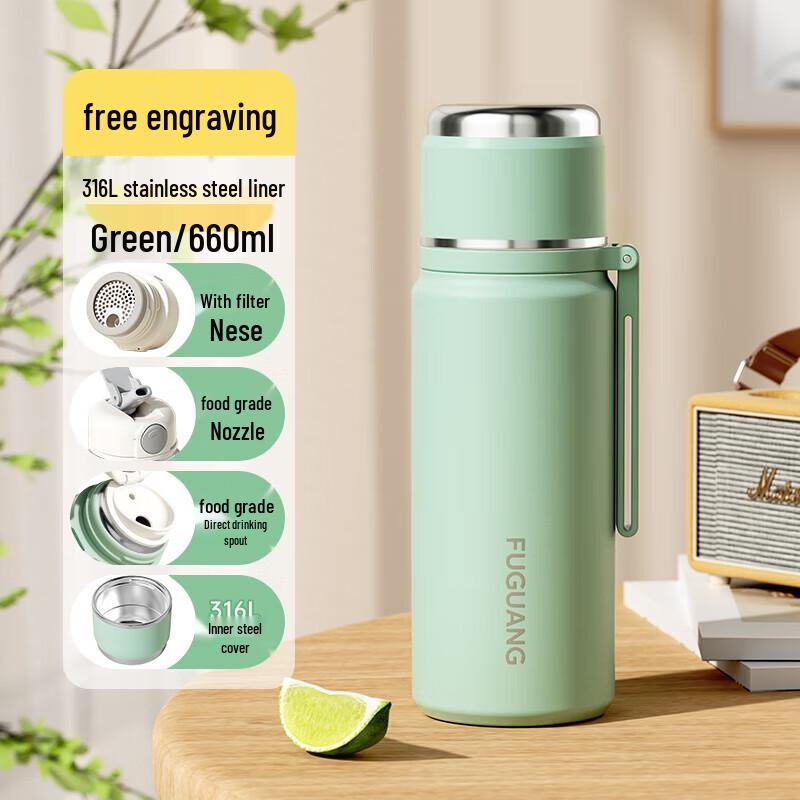 FUGUANG 316L Stainless Steel Portable Thermos