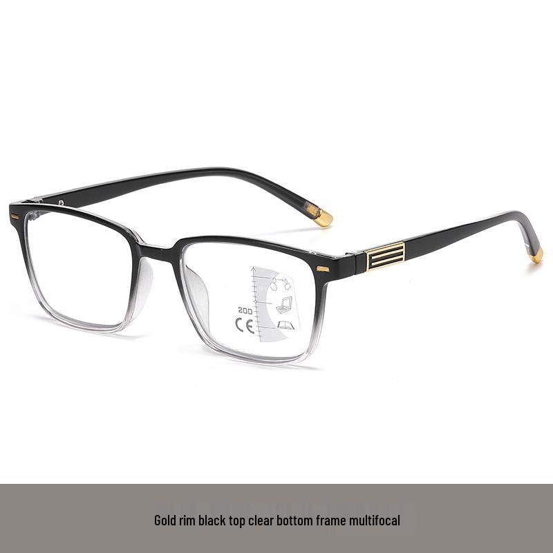 Color-Changing, Anti-Blue Light Multifocal Glasses for Near & Far Vision