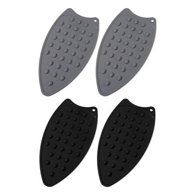 2 Peças Práticas Almofada de Tábua de Passar Resistente ao Calor Textura Suave de Silicone Tapete de Passar Almofadas de Descanso Adequado para Roupas Lisas