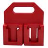 ABS Battery Holder Featuring Carrying Handle for Secure Storage and Easy Transport of 18V Tool Batteries