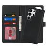 For Samsung Galaxy S24 Ultra Wallet Magnetic Case Anti-Drop Detachable PU Leather Phone Cover