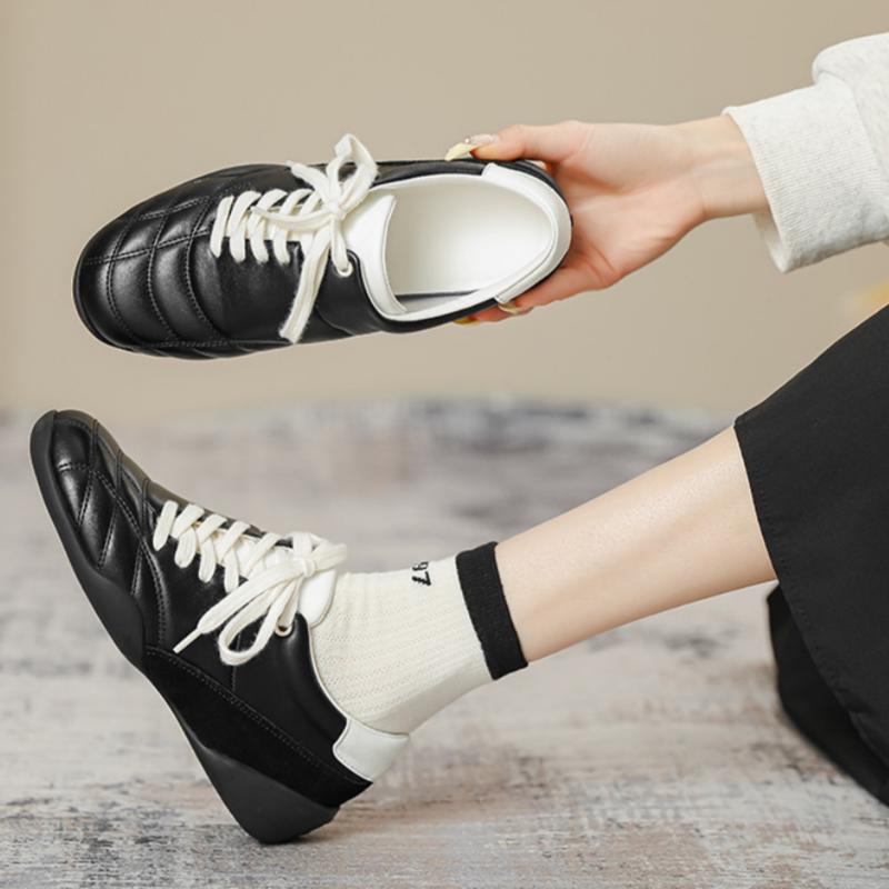 Fashion Women's Shoes Spring New Fashion Casual Shoes College Style Wide Toe Soft Comfortable Flat Shoes Outdoor Casual Sports Shoes