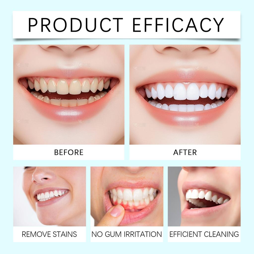 Niacinamide Whitening Toothpaste Dental Stains Removing Prevent Bad Breath Oral Cleaning Refreshing Reduces Plaque Toothpaste