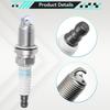 4X Iridium Spark Plugs For Chevrolet Aveo Cruze Opel Astra H J Vauxhall  Astra Mk IV V VI  Combo Mk II Corsa Mk II III 55565219