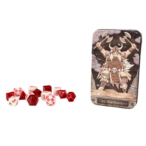 

Набор игральных костей Beadle & Grimms в жестяной банке (Варвар)