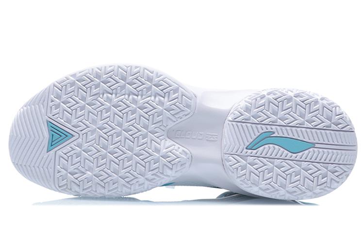 Li Ning Power 7 Textile, Synthetic Leather, TPU Cushioning Slip Resistant Abrasion Resistant Coverage Support Mid top ABPQ041-1