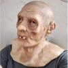 New Personalized Latex Headgear for Elderly Women, Halloween Horror Mask Headgear