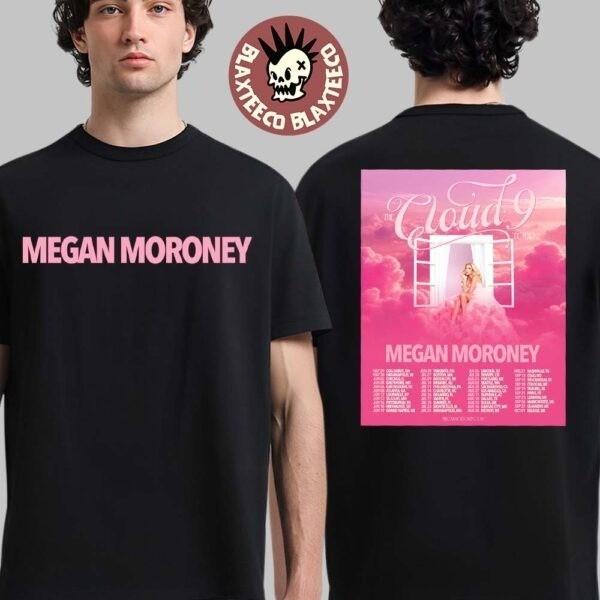 Megan Moroney The Cloud 9 Tour 2026 North America City Dates T-Shirt S