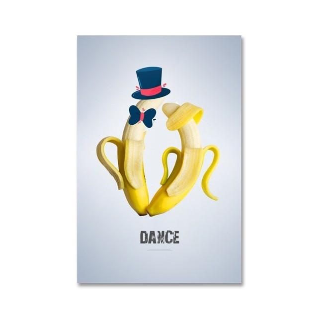 

Скандинавские фрукты, кухонный декор, холст, картины, плакат и принт, настенные художественные фотографии на холсте, домашний декор для столовой, без рамки 21*30cm