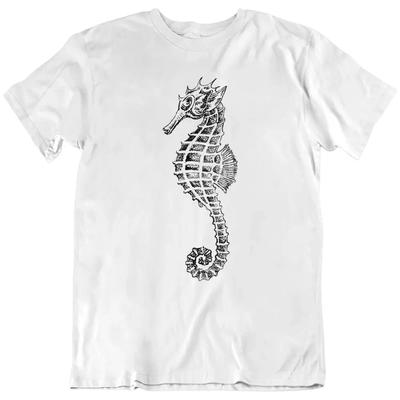 Seahorse Fish Animal Nature Ocean Aquatic Sea Horse Funny T Shirt Tee Gift New