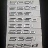 3D ABS Car Letters Trunk Emblem Badge Logo Sticker For BMW E60 530d 530i 520d F10 520i E39 535d 535i 540i 525d F11 Accessories GP6