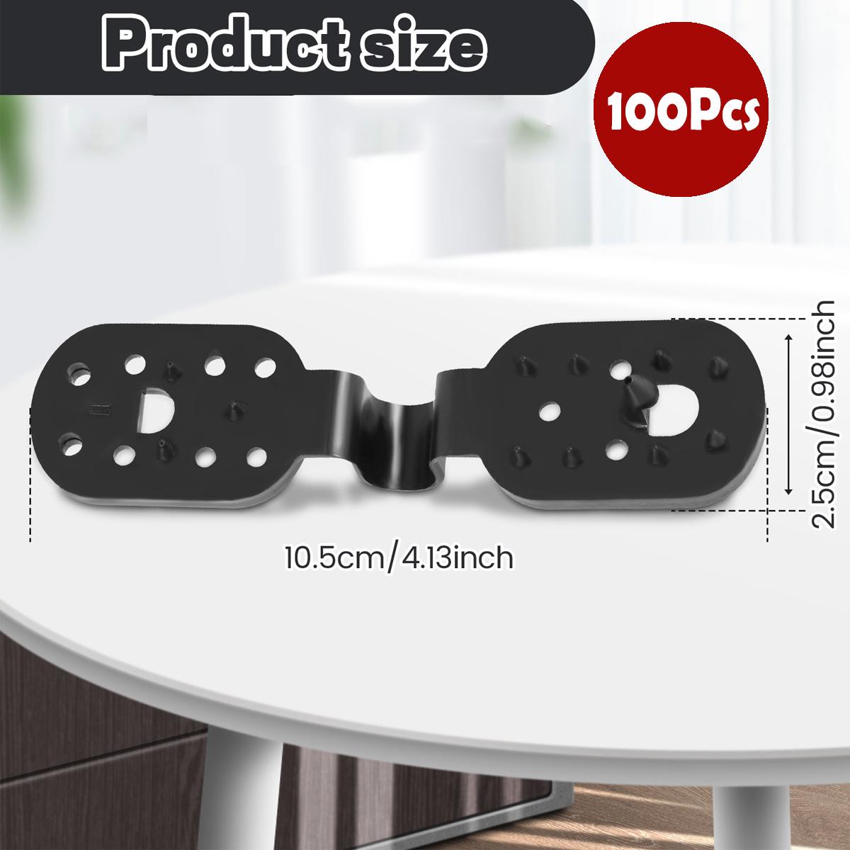 

100 шт./компл. теневая ткань, прочная, с фиксатором, солнцезащитная сетка, пластиковый зажим для сада, сельскохозяйственных теплиц на открытом воздухе