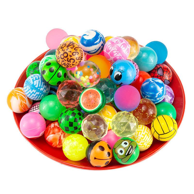 Colorful 32mm Bouncy Ball - Children's Gift & Popular Street Stall Item