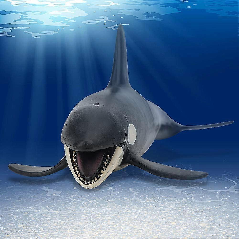 Animal Model , Plastic Similation Animals Figures Killer Whale Shape Model Early Education Static Solid Gift for Kids