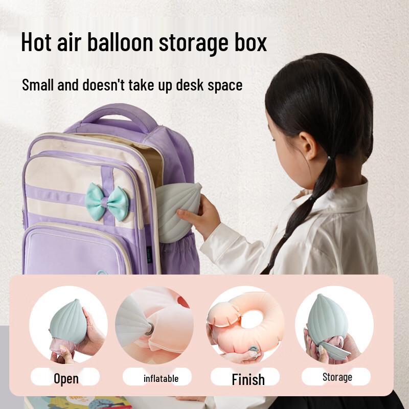 Hezheng Foldable Inflatable Neck Pillow CN Plug (adapter Included)